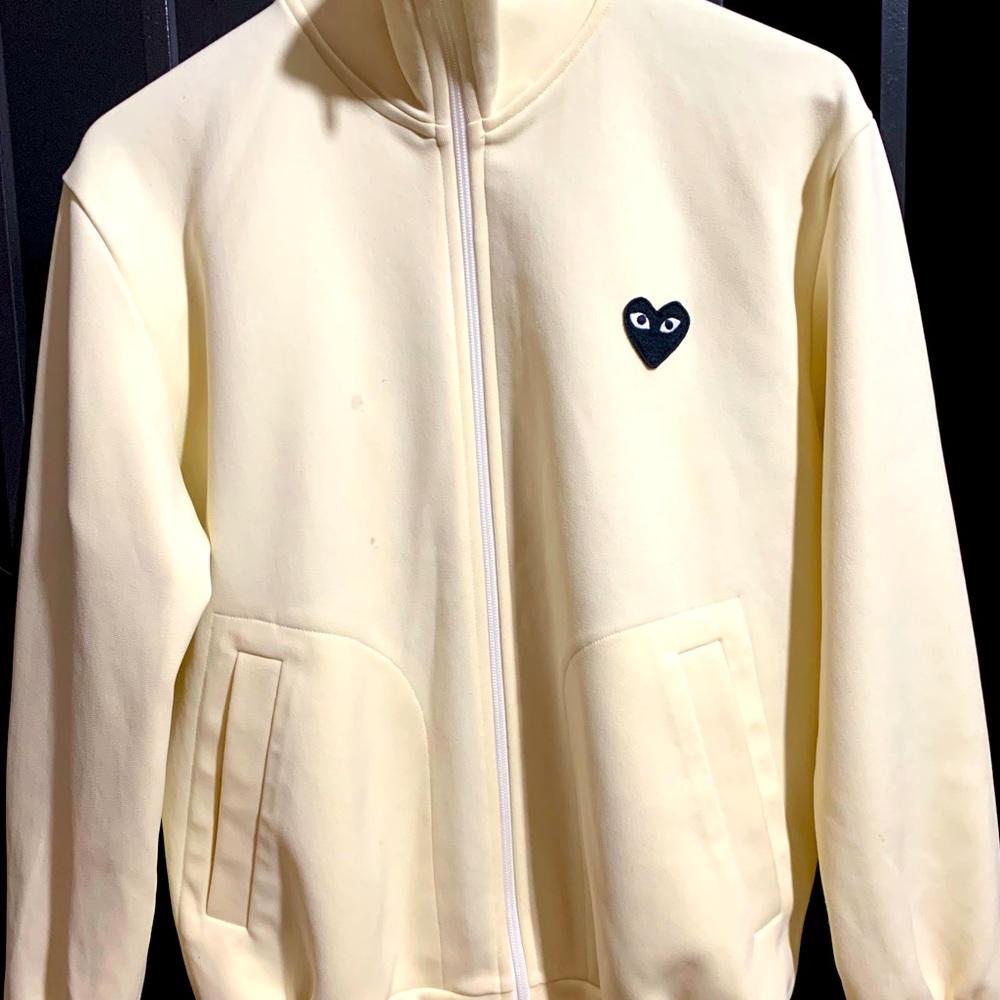 Men’s Comme Des Garçons “PLAY” Track Jacket